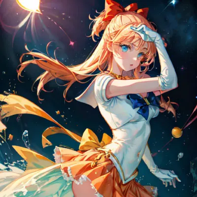 Premium AI Image  Sailor moon fan art from the anime