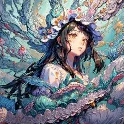 Premium Photo | Beautiful anime watercolor painting